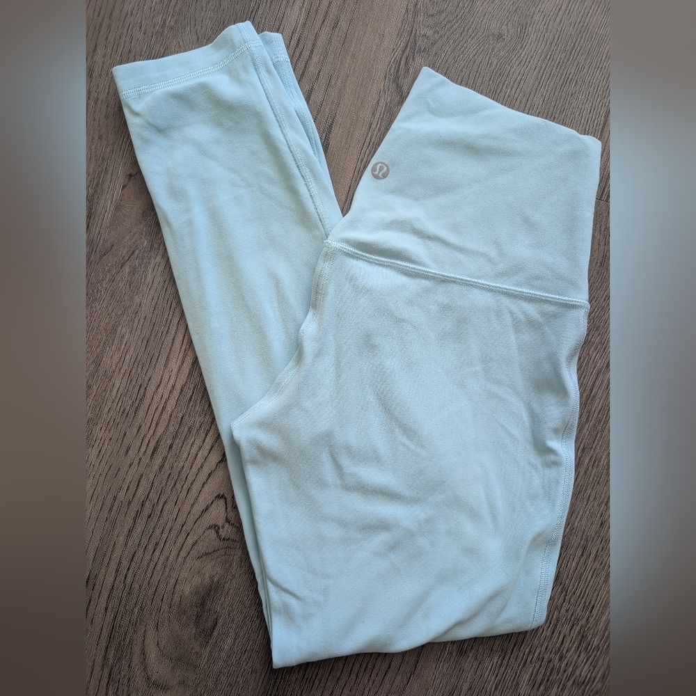 Lululemon Pastel Blue Leggings